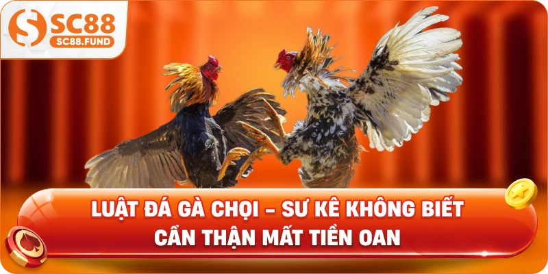 Luật Đá Gà Chọi - Sư Kê Không Biết Cẩn Thận Mất Tiền Oan